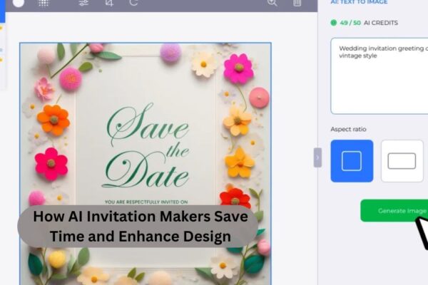 How AI Invitation Makers Save Time and Enhance Design