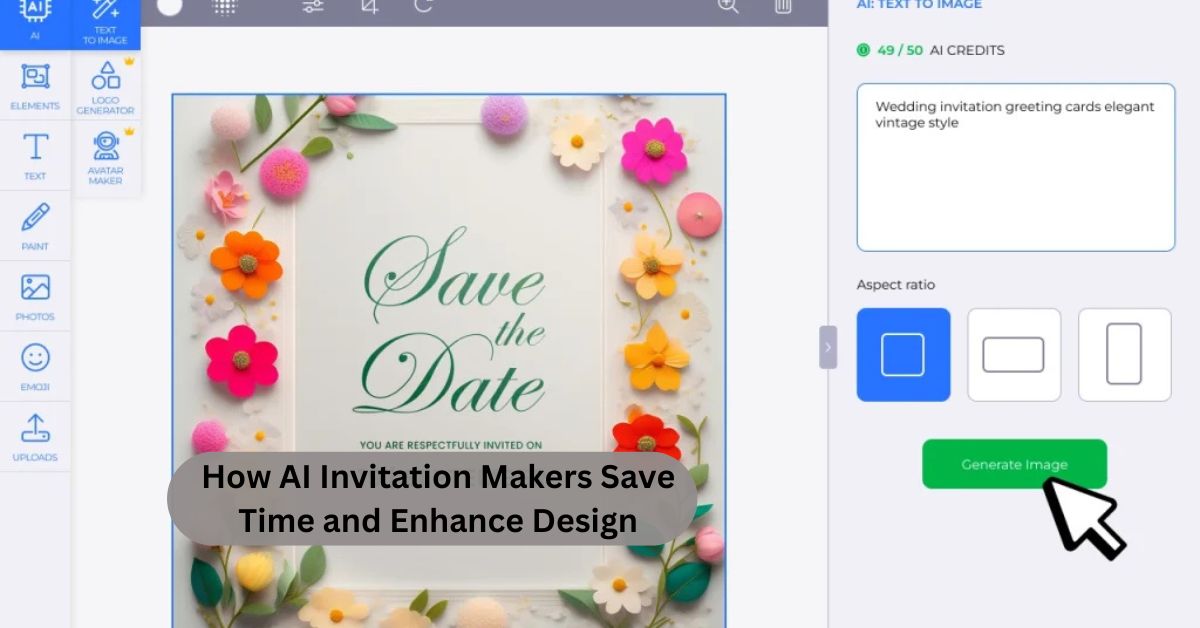 How AI Invitation Makers Save Time and Enhance Design